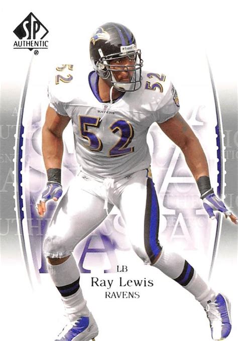 ray lewis deck of cards